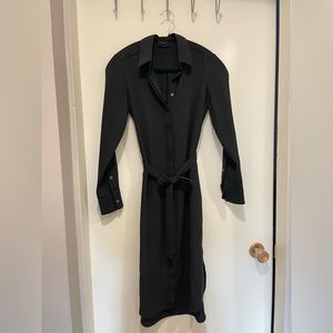 Babaton Button-Up Long Sleeve Dress Size XXS, relaxed fit